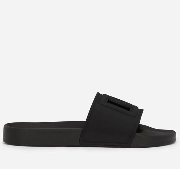 D&G Rubber Slides With DG logo Worn Once Size 36 (Women’s 6) Retail $380 - Picture 5 of 15